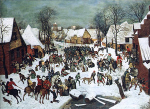  The Elder Pieter Bruegel The Slaughter of the Innocents - Canvas Art Print