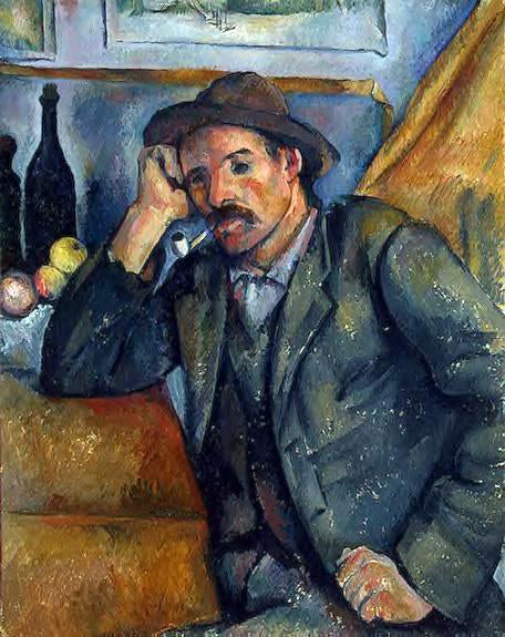  Paul Cezanne The Smoker - Canvas Art Print