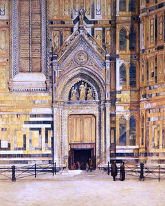  Henry Roderick Newman The South Door of the Duomo - Canvas Art Print