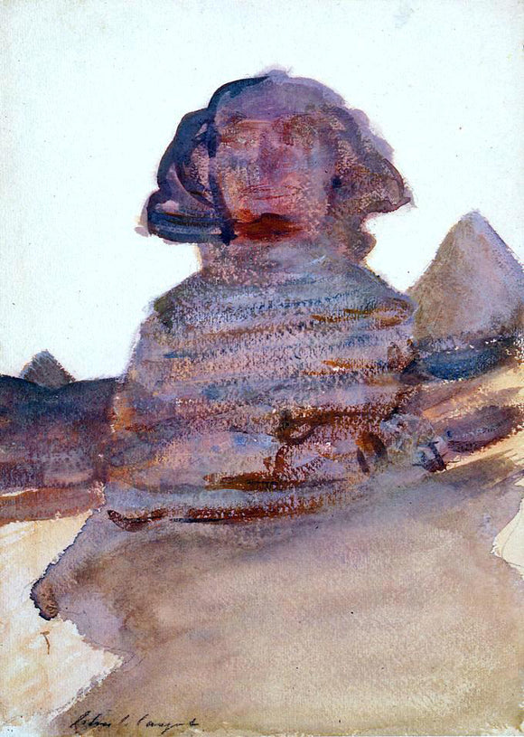  John Singer Sargent The Sphinx - Canvas Art Print
