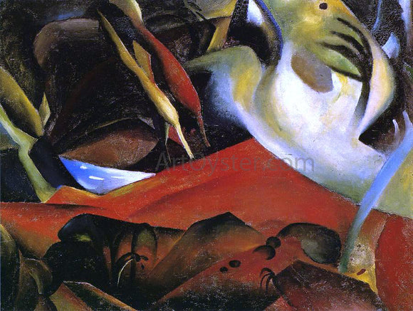 August Macke The Storm - Canvas Art Print