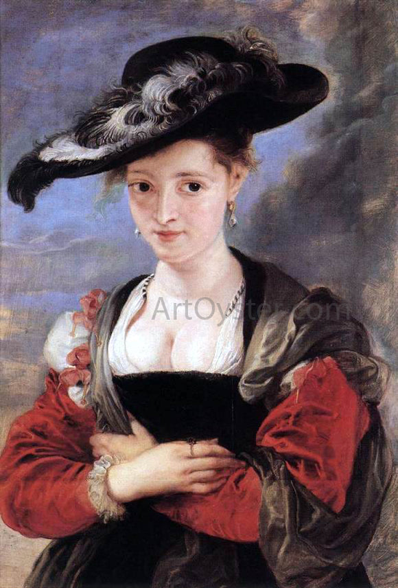  Peter Paul Rubens The Straw Hat - Canvas Art Print