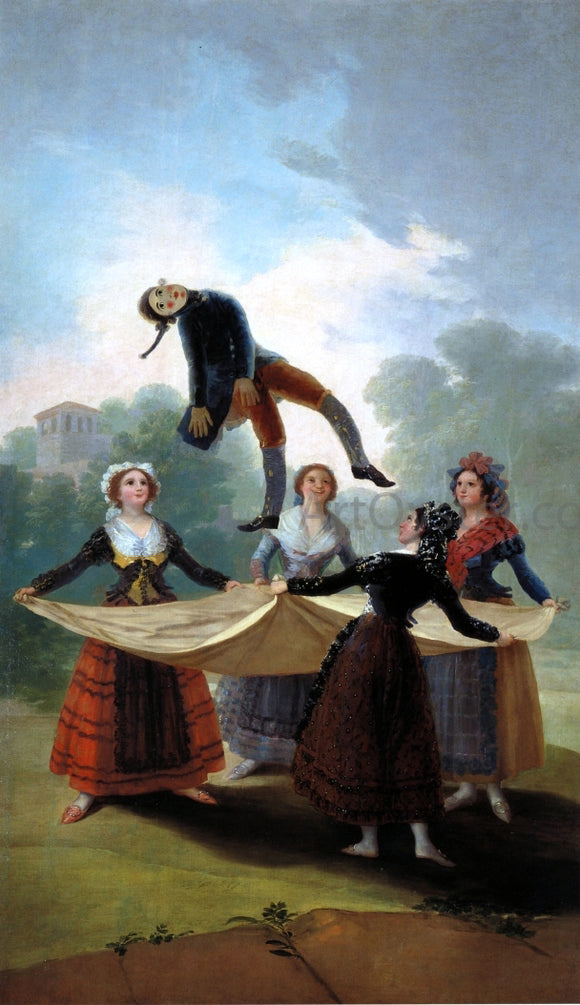  Francisco Jose de Goya Y Lucientes The Straw Manikin - Canvas Art Print