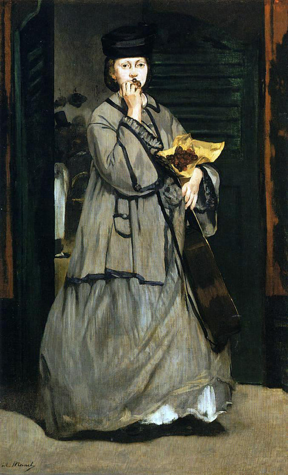  Edouard Manet The Street Singer - Canvas Art Print