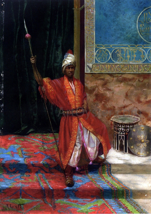 Rudolph Ernst The Sultan's Guard - Canvas Art Print