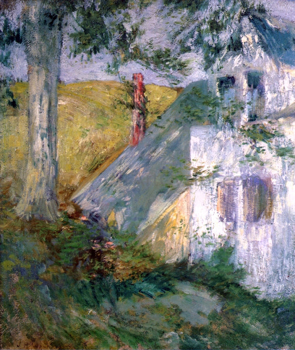  John Twachtman The Summer House - Canvas Art Print