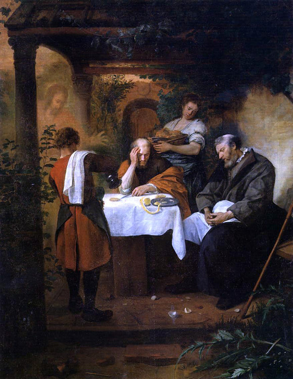  Jan Steen The Supper at Emmaus - Canvas Art Print