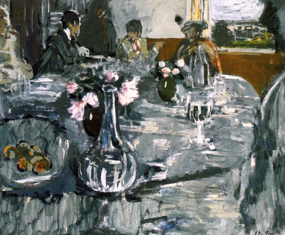  Edouard Vuillard The Table - Canvas Art Print