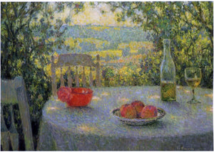  Henri Le Sidaner The Table - Canvas Art Print