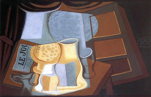  Juan Gris The Table in Front of the Window - Canvas Art Print