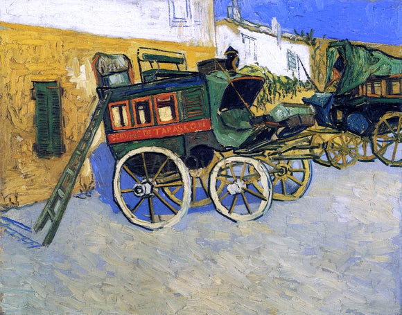 Vincent Van Gogh The Tarascon Diligence - Canvas Art Print