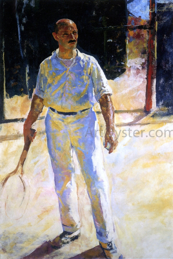  Charles Webster Hawthorne The Tennis Player - Canvas Art Print