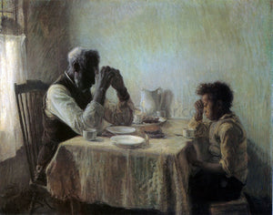  Henry Ossawa Tanner The Thankful Poor - Canvas Art Print