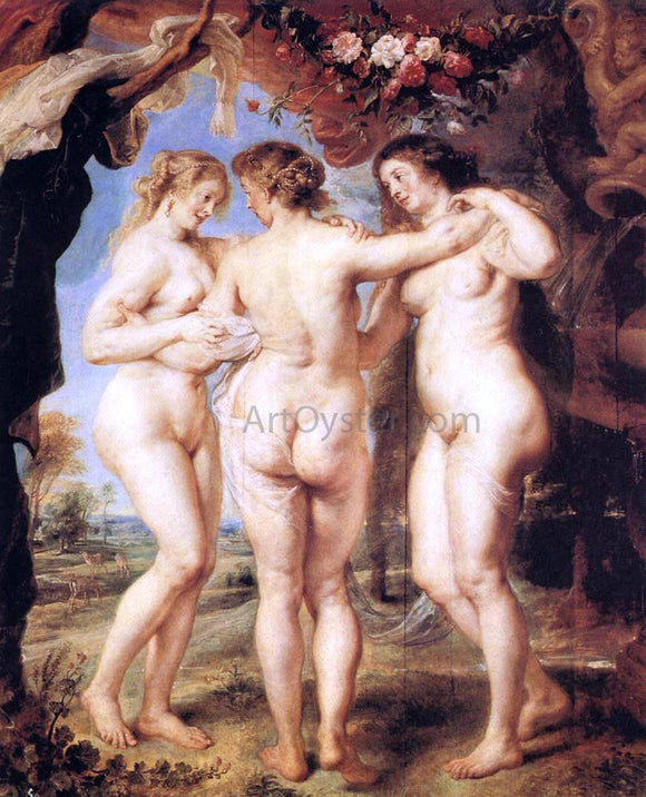  Peter Paul Rubens The Three Graces - Canvas Art Print