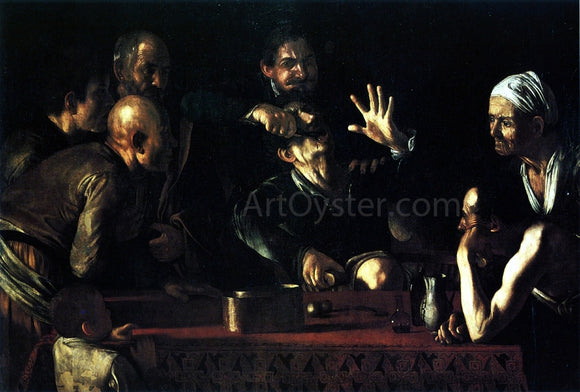  Caravaggio The Tooth-Drawer in a Tavern - Canvas Art Print