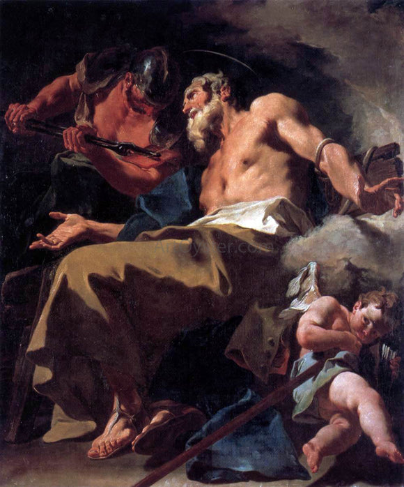  Giambattista Pittoni The Torture of St Thomas - Canvas Art Print