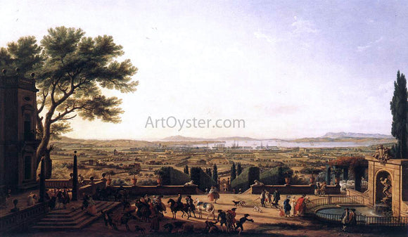  Claude-Joseph Vernet The Town and Harbour of Toulon - Canvas Art Print