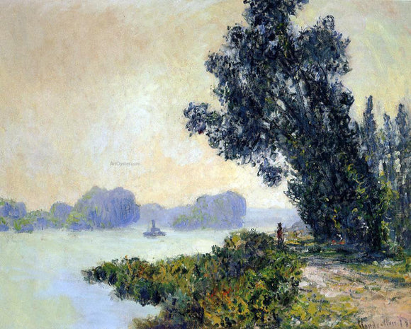  Claude Oscar Monet The Towpath at Granval - Canvas Art Print