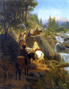  William Hahn The Trip to Glacier Point (also known as The Excursion Party) - Canvas Art Print