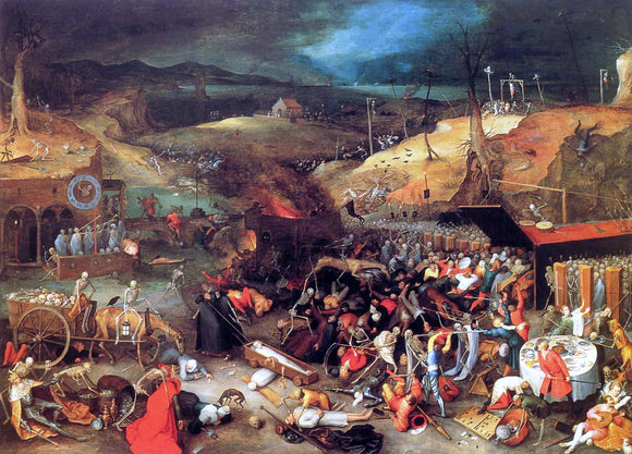  The Elder Jan Bruegel The Triumph of Death - Canvas Art Print