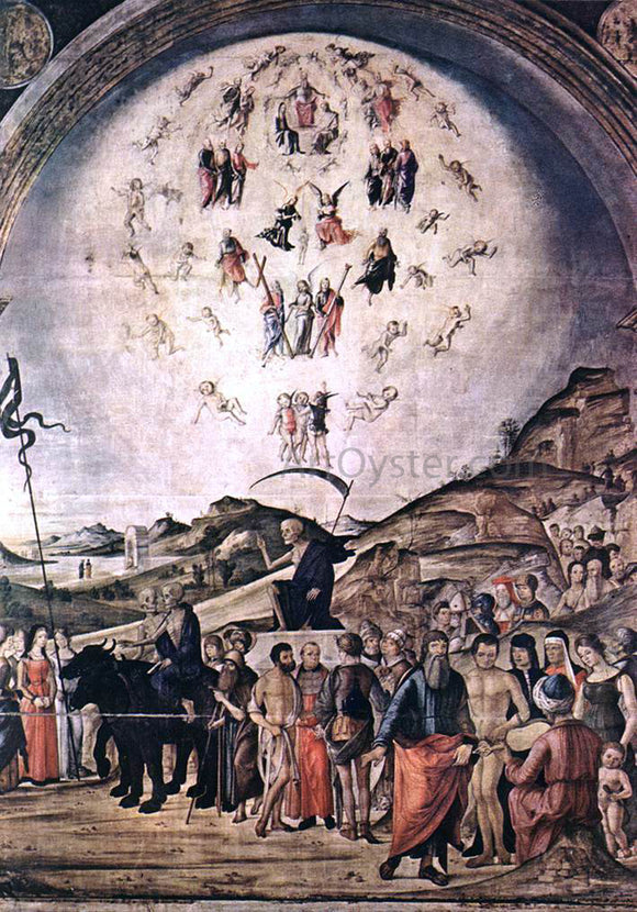  The Elder Lorenzo Costa The Triumph of Death - Canvas Art Print