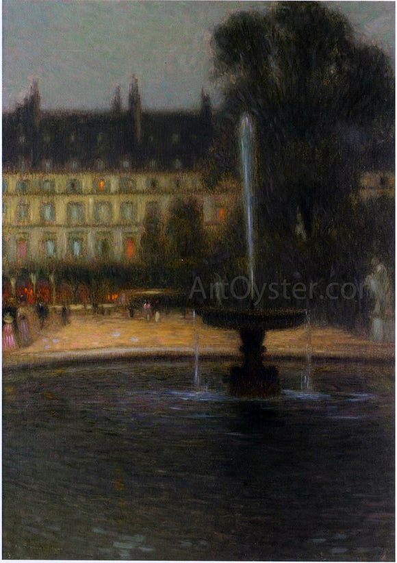  Henri Le Sidaner The Tuileries - Canvas Art Print