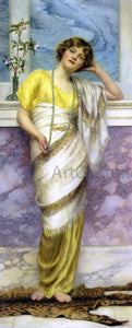  William Clarke Wontner The Turquoise Necklace - Canvas Art Print