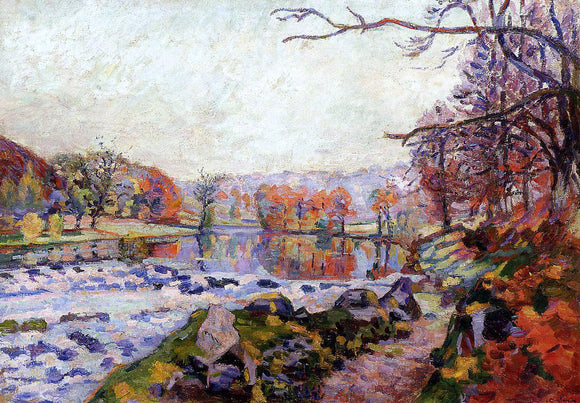  Armand Guillaumin The Valley of the Creuse - Canvas Art Print