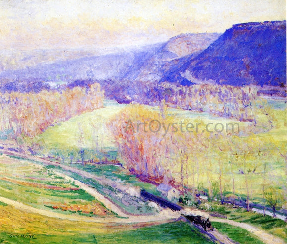  Guy Orlando Rose The Valley of the Seine - Canvas Art Print