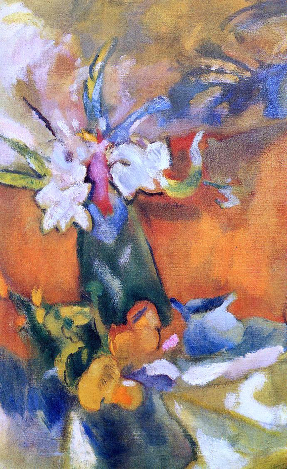  Jules Pascin The Vase of Flowers - Canvas Art Print