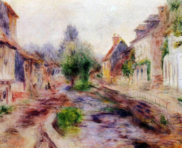  Pierre Auguste Renoir The Village - Canvas Art Print