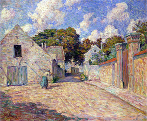  Henri Lebasque A Village Entrance - Canvas Art Print