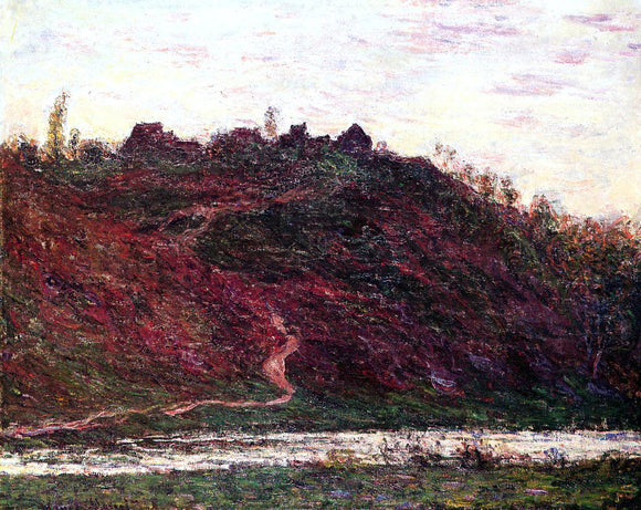  Claude Oscar Monet The Village of La Coche-Blond, Evening - Canvas Art Print