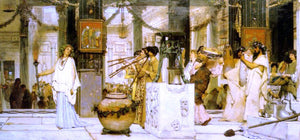  Sir Lawrence Alma-Tadema The Vintage Festival - Canvas Art Print