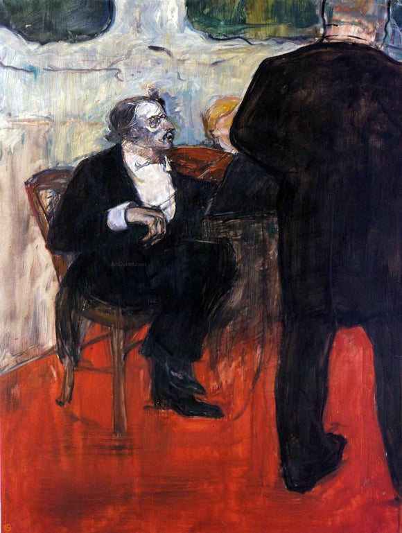  Henri De Toulouse-Lautrec The Violinist Dancia - Canvas Art Print