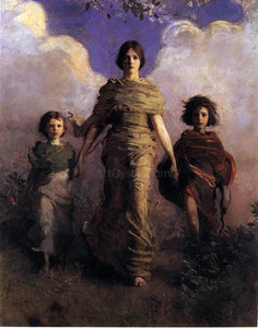  Abbott Handerson Thayer The Virgin - Canvas Art Print