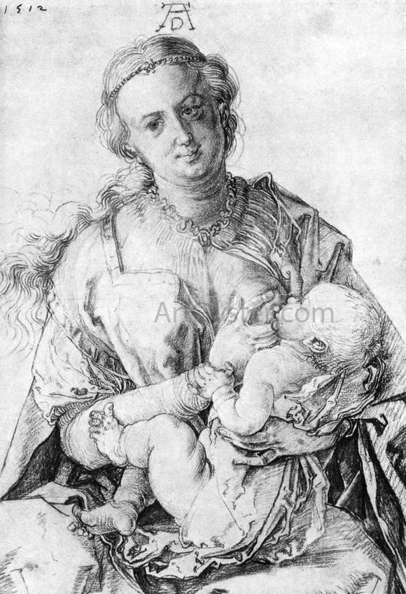  Albrecht Durer The Virgin Nursing the Child - Canvas Art Print