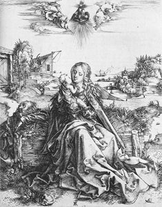  Albrecht Durer The Virgin with the Dragonfly - Canvas Art Print