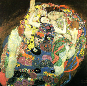  Gustav Klimt A Virgin - Canvas Art Print