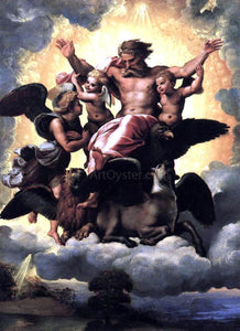  Raphael The Vision of Ezekiel - Canvas Art Print