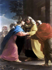  Ubaldo Gandolfi The Visitation - Canvas Art Print