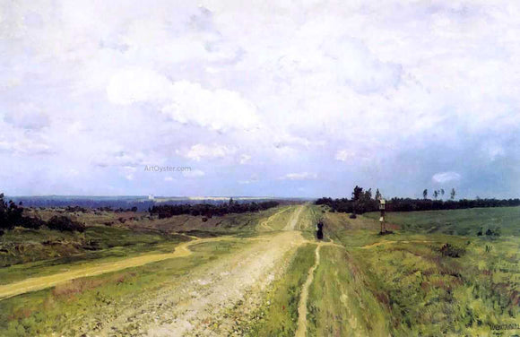  Isaac Ilich Levitan The Vladimir's Road - Canvas Art Print