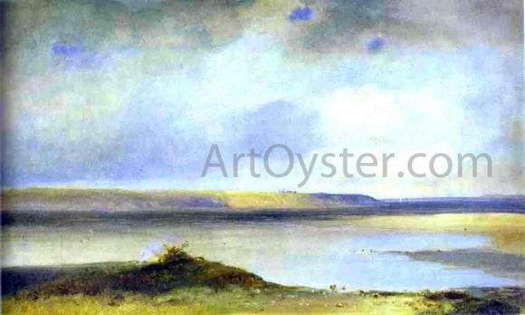  Alexei Kondratevich Savrasov The Volga River. Vistas - Canvas Art Print