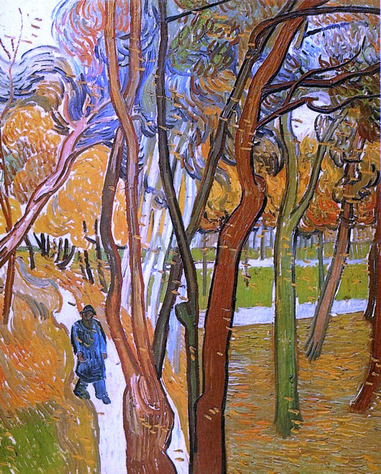  Vincent Van Gogh The Walk: Falling Leaves - Canvas Art Print