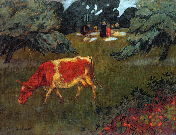  Paul Serusier The Wash in a Large Meadow - Canvas Art Print