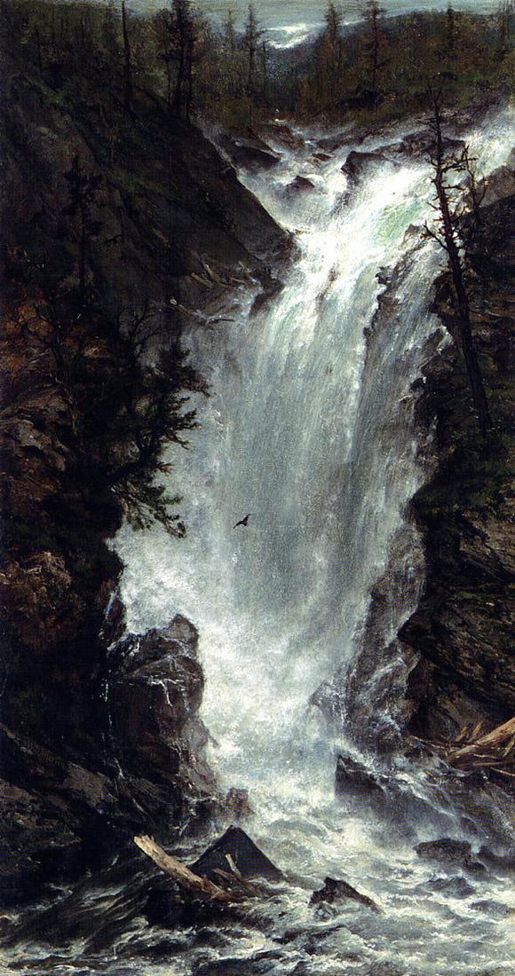  Homer Dodge Martin The Waterfall - Canvas Art Print