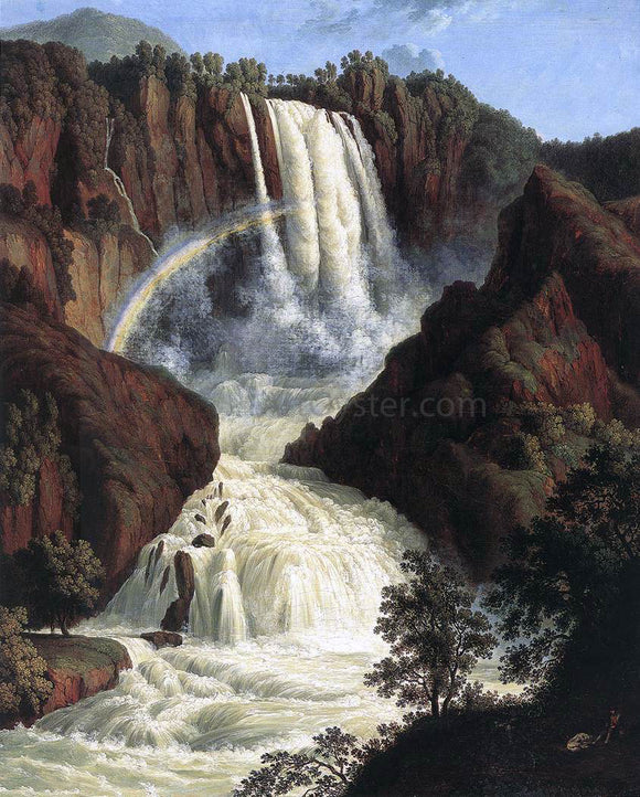  Jacob Philipp Hackert The Waterfalls at Terni - Canvas Art Print