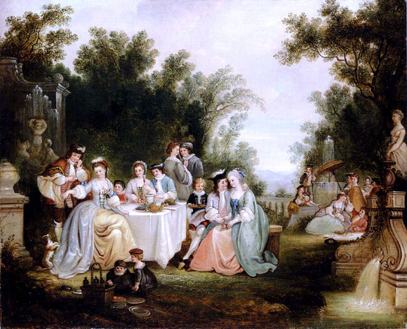  Henry Andrews The Wedding Feast - Canvas Art Print