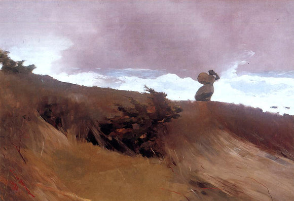  Winslow Homer The West Wind - Canvas Art Print