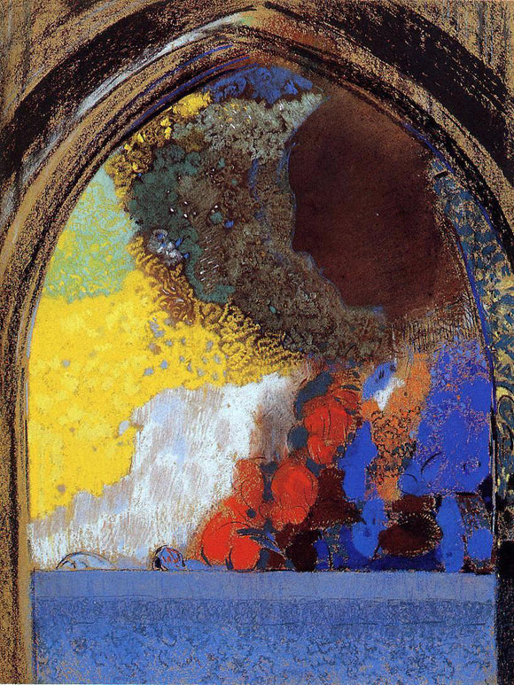  Odilon Redon The Window - Canvas Art Print